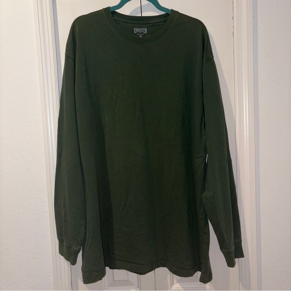 Duluth Trading Co. Cotton Longtail T Long Sleeved T-Shirt 2XL Relaxed Fit